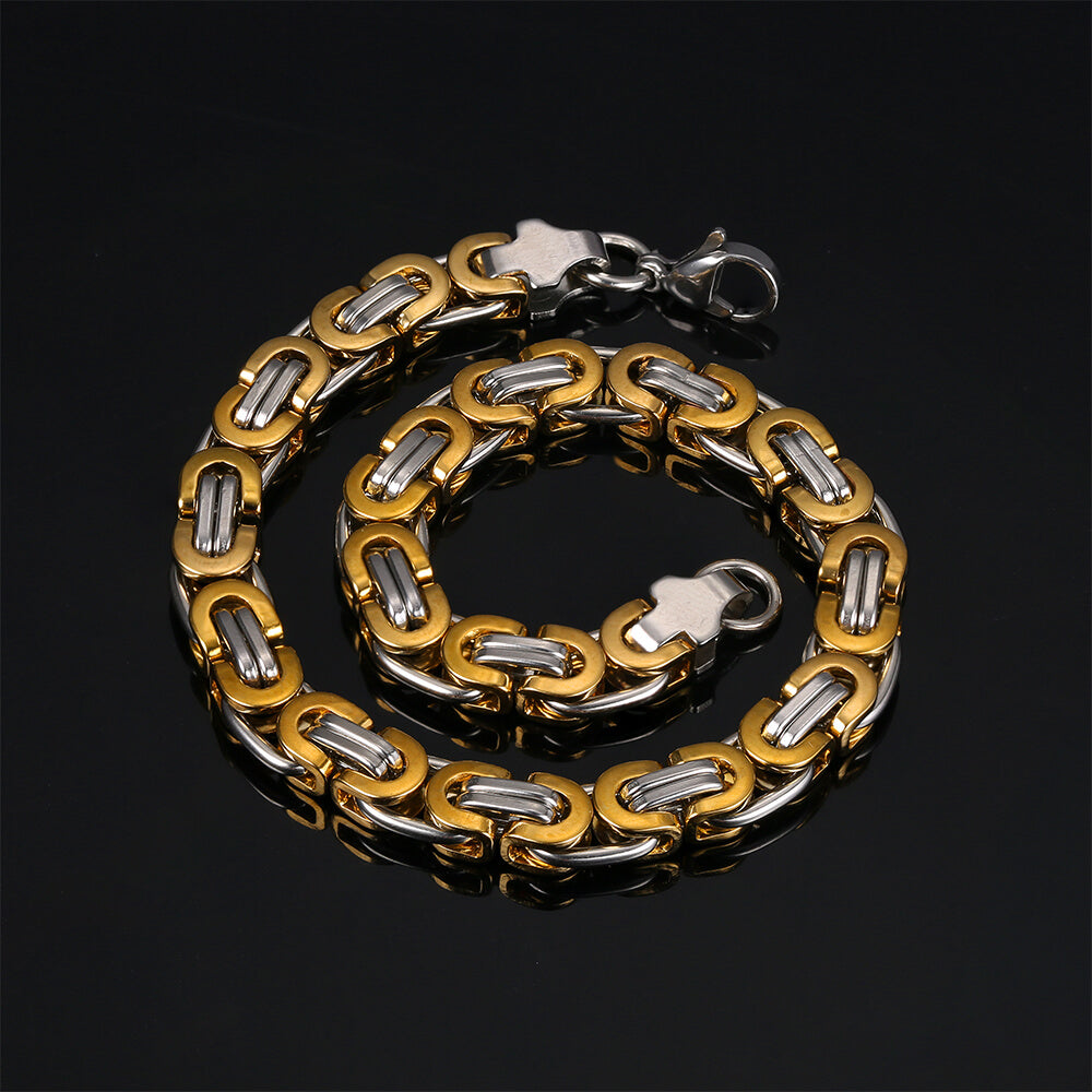 Flat hip hop men's bracelet04 | iceremix.com