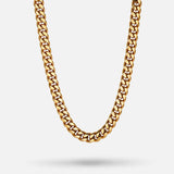 Golden Fashion Cuban Chain01 | iceremix.com