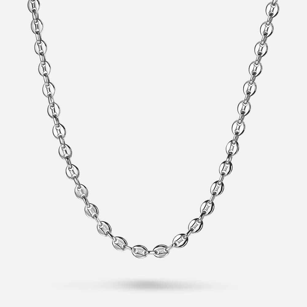 Hip Hop Pig Nose Coffee Bean Thick Chain