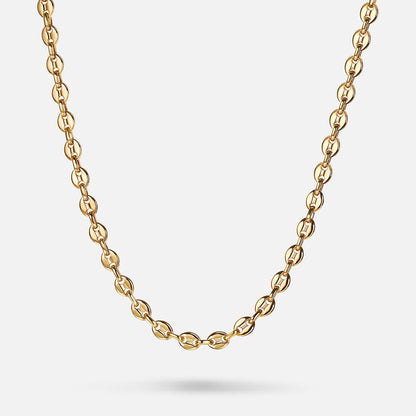 Hip Hop Pig Nose Coffee Bean Thick Chain