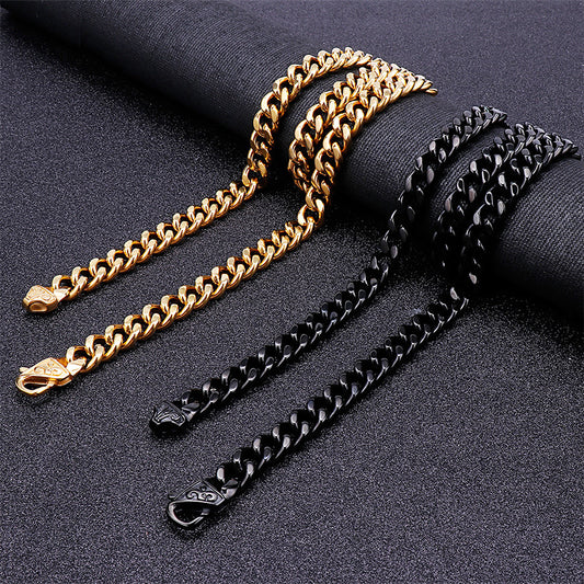 11mm Stainless Steel Spiga Chain