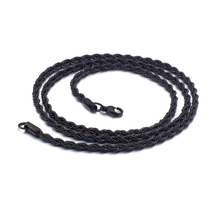 Multi-Size Stainless Steek Rope Chain