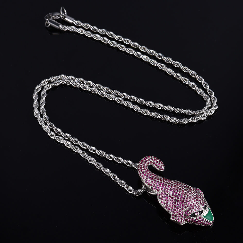 Iced Dragon Ball Majin Buu Pendant