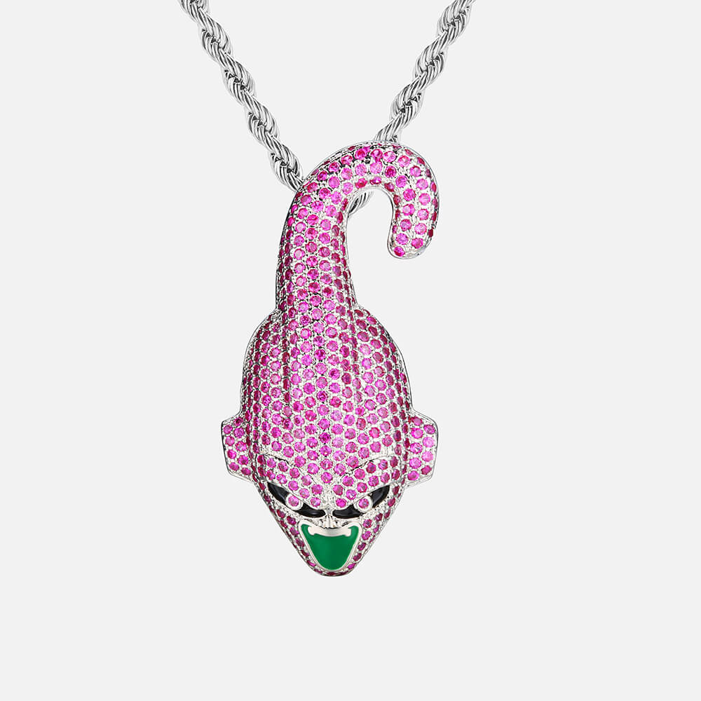 Iced Dragon Ball Majin Buu Pendant