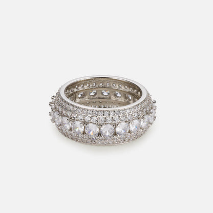 Iced Round Hip Hop Men Ring