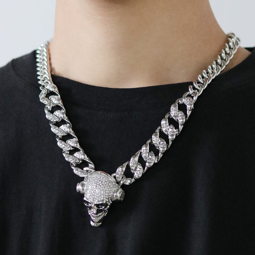 Metal Rock Hip Hop Rap Skull Pendant