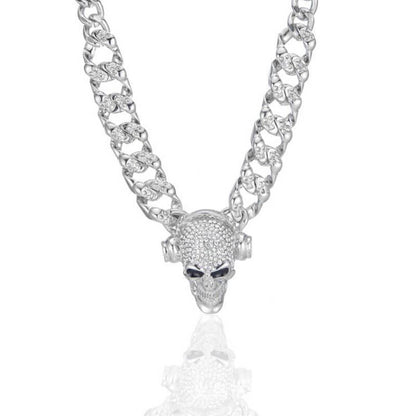 Metal Rock Hip Hop Rap Skull Pendant