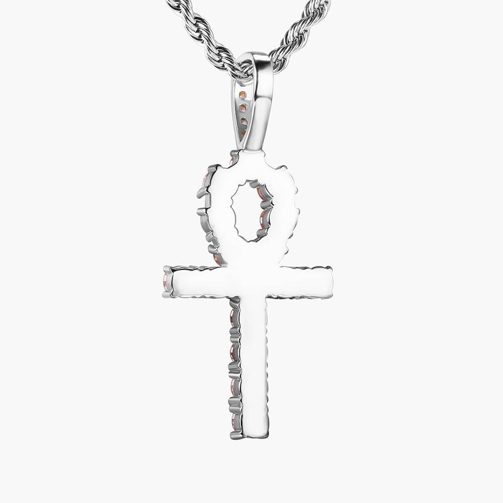 Pink Ankh Pendant