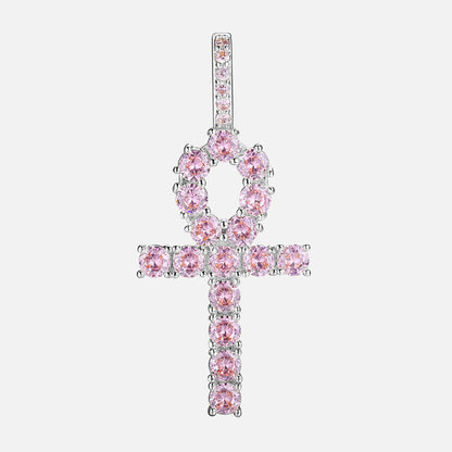 Pink Ankh Pendant