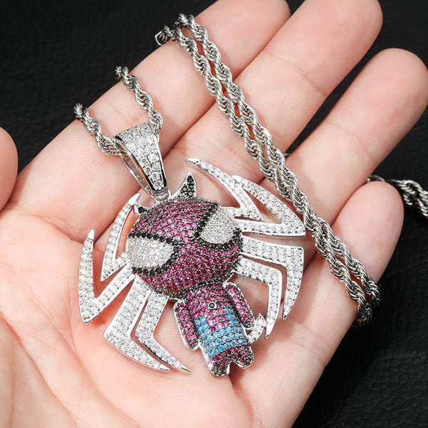 Spiderman Men's Personalized Necklace