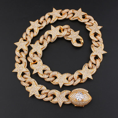 Star Evil Eye Men's Necklace